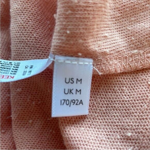 UO Out From Under Callie Rose Draped Textured Surplice Long Sleeve Shirt. Size M - Picture 14 of 15